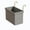 Black, variant on huayou Woven Hanging Laundry Basket, 9.84x3.74x7.87 Inch Foldable Dirty Clothes Storage Hamper with Gold Hooks, for Indoor Bathroom Dormitory Home Laundry Organization Daily Use