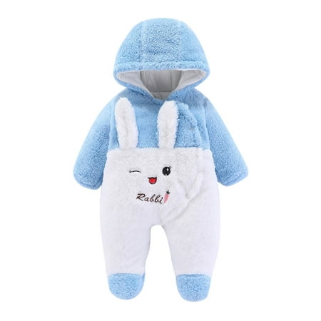 

Baby Boys Girls Long Sleeve Cute Cartoon Animals Patchwork Fleece Letter Hooded Romper Jumpsuit Outfit Clothes Coat Boy Pajamas 24 Months 2t