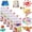 5pcs, variant on Popcorn Pens,3D Magic Puffy Bubble DIY Popcorn Drawing Pens for Kids