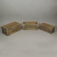 thumbnail image 2 of Gerson Juego de 3 cajas nido decorativas de madera tomillo romero salvia decoración de granja Gerson 2575340, 2 of 3