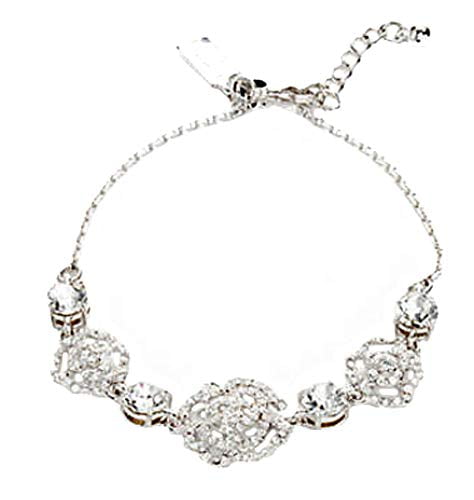 Kate Spade New York Silver-Tone Crystal 
