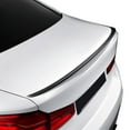 thumbnail image 3 of Ikon Motorsports Compatible with 17-23 BMW G30 Sedan M5 Performance Trunk Spoiler Painted #668 Jet Black, 3 of 5