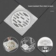 thumbnail image 4 of Luckyn 30 Pcs Shower Drain Hair Catcher, 4 of 9