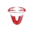 thumbnail image 2 of for Cadillac XT4 2019 - 2024 Red Carbon ABS Steering Wheel Panel F for Ram e Cover -, 2 of 4