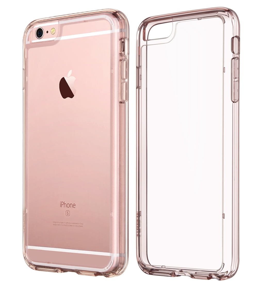 klasse Voor type Krijger Apple iPhone 6 6S Plus 5.5 Case, ULAK [CLEAR SLIM] iPhone 6 Plus Clear Case  Cover Bumber Hard for Apple iPhone 6 6S Plus 5.5 Inch (Rose Gold) -  Walmart.com