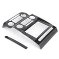 thumbnail image 1 of Panel de navegación de consola, 2 piezas Marco de navegación de consola central Decoración de navegación de consola Estética elegante, 1 of 9
