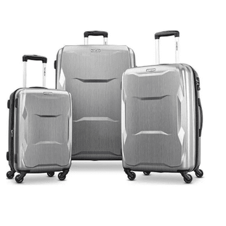 Samsonite Pivot 3 piece Luggage Set (Brushed Silver)