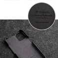 thumbnail image 3 of MELKCO - Funda para iPhone 13 Pro (piel de vaca auténtica y policarbonato), tapa trasera abatible vertical, 3 of 4