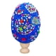 thumbnail image 4 of Huevos de Pascua de arcilla polimérica con lentejuelas y nieve para hacer tú mismo, suministros decorativos para fiestas de Pascua. Azul, 4 of 9