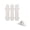 🥝 White_New#1159, variant on Garden Fence Decorative Border Stakes • White Plastic Landscape Edging Panels • Picket Style Lawn Flower Bed Vegetable Garden Outdoor Path Barrier
