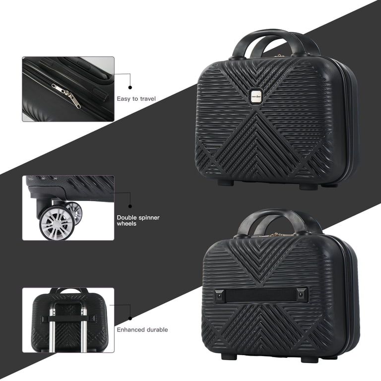 Tripcomp Luggage Sets 2 Piece Suitcase Set (14/20/)Hardside