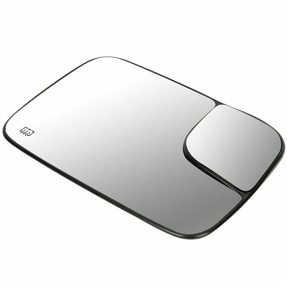 zuzengstory Power Heated Towing Mirror Glass for Passenger (Right) Side of 2005-2009 for Dodge for Ram 1500/2500/3500