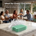 thumbnail image 4 of Wuxiuli 4-Tier Square Mini Ice Cube Tray with Bin and Scoop, 4 of 6