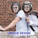 thumbnail image 2 of Lente De Casco Retro De Tres Botones, Cubierta Decorativa Para Casco, Lente Universal De 3 Botones, Visera Abatible Hacia Arriba, Lente Protectora, Lente Única Para Casco De Motocicleta Eigraketly VI009026-02, 2 of 7