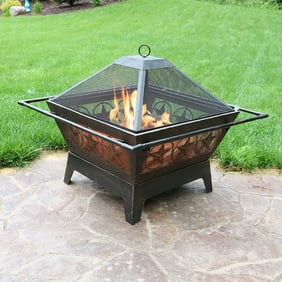 35 Steel Fire Pit Walmart Com
