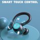 thumbnail image 4 of Deporte inalámbrico de los auriculares de Bluetooth de los auriculares de botón, prenda impermeable inalámbrica de los auriculares sobre la oreja para el entrenamiento, 4 of 5