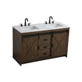 thumbnail image 6 of Elegant Kitchen and Bath Austin 54 inch Double Bathroom Vanity in Expresso, 6 of 10