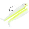thumbnail image 1 of Anzuelo con cabezas de pez para pesca en el mar, anzuelo con cola en T, simulación suave, señuelo de pececillo, 2 uds., 1 of 8