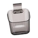 thumbnail image 2 of Organizador montado en estantes flotantes, cesta de almacenamiento transparente para puerta de armario de cocina, para oficina, baño, cebolla y verdur gris, 2 of 9