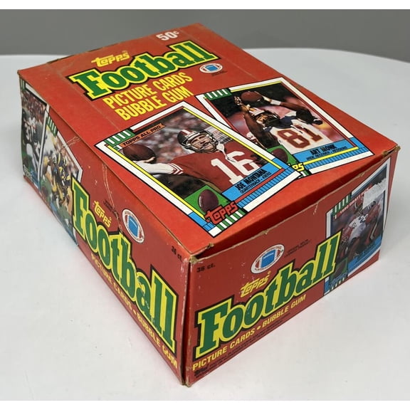 1990 Topps Football Box