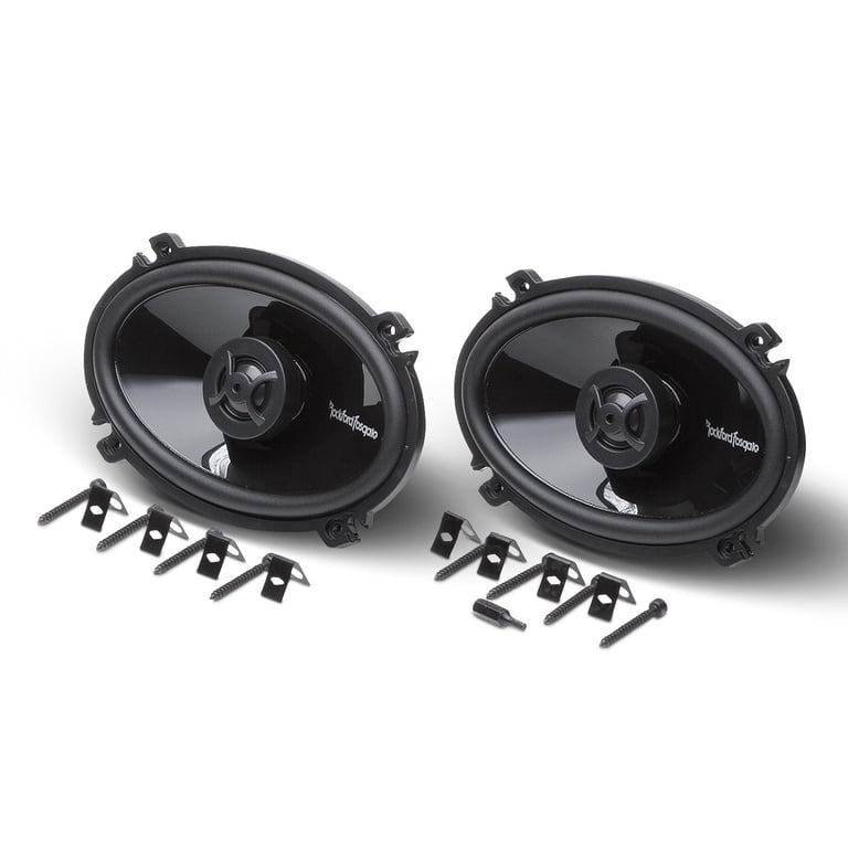 Rockford Fosgate, Car Audio Speakers, 4x6 inch, 2-Way Full Range