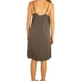 thumbnail image 3 of P.J. Salvage Womens Luxe Bridal Chemise Pajama Night Gown, Grey, Small, 3 of 5