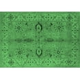 thumbnail image 1 of Ahgly Company Indoor Rectangle Oriental Emerald Green Traditional Area Rugs, 2' x 5', 1 of 4