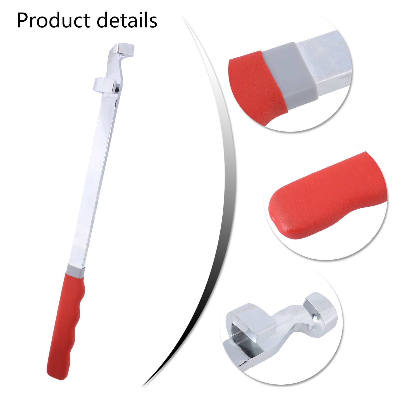 Adjustable Wrench Spanner Extender Tool 389MM Extension Power Levers with Soft Comfortable Grip for Enhancing Leverages