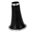 thumbnail image 4 of ABS Clarinet Bell, Metal Ring Clarinet Speaker Horn Tube Wind Instrument Accessory for Wind Instruments, 4 of 7