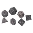 thumbnail image 4 of Dados de juego de mesa dados de metal resistente de diferentes formas poliédricas para fiesta ANGGREK Otros, 4 of 8