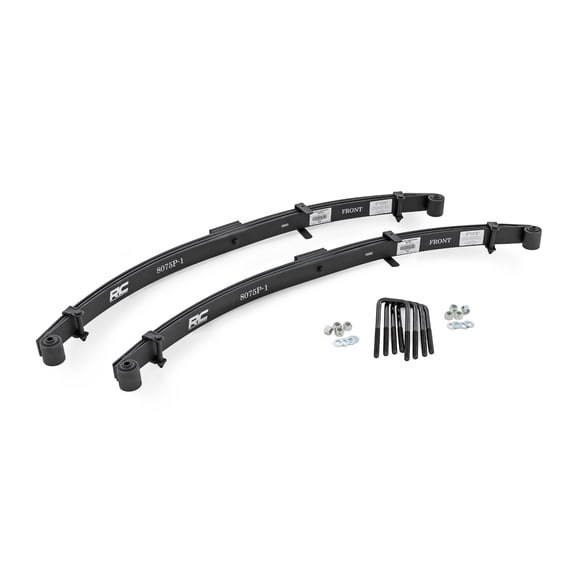 Rough Country 3.5" Rear Leaf Springs for 2005-2023 Toyota Tacoma - 8075Kit