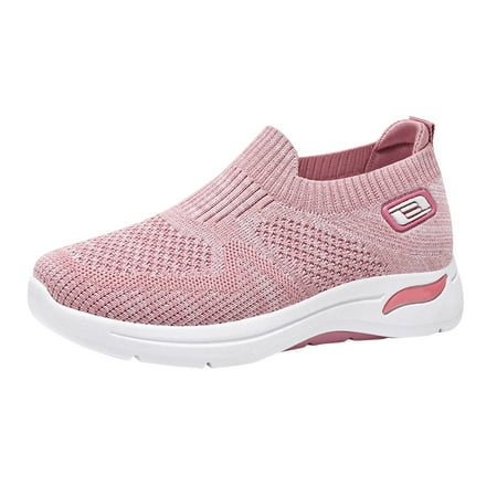 

Women s Spring And Summer Fashion Mesh Shoes A Soft Sole Lazy Shoes Casual Light Breathable Mother Shoes