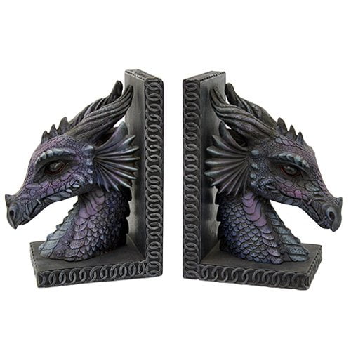 Dark Horse Deluxe Game of Thrones Dragonstone Gate Dragon Bookends Set Assorted for sale online 