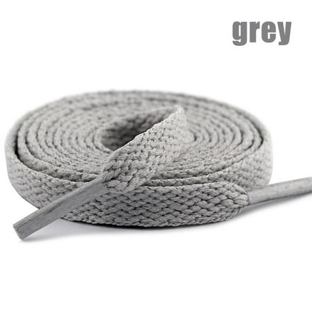 

Huachen Flat Color Shoelace 100cm Shoelace Football Shoes Training Shoes