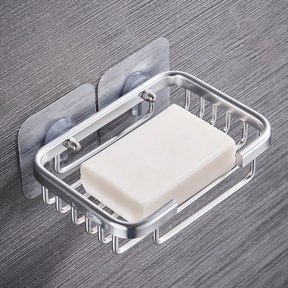 FOMIYES 10Pcs Plated Silver Home Wall Hooks Self Adhesive Seamless Hooks for Kitchen Door Decoration