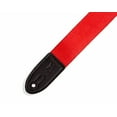 thumbnail image 3 of Levy's MPJR 1 1/2 inch Wide Kids Guitar Strap Red, 3 of 3
