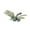 B, variant on Christmas 3D Printed Dragon Fly Figurine Artistic Animal Sculpture Desk Ornament for Home office Decor Stress Relief Fidget Toy, Blue Green 6x4 Inch
