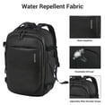 thumbnail image 6 of Smicure Travel carry on Backpack Laptop Business 18 Inch Business Anti Theft Slim Water Resistant Sturdy College Computer Bag.Black, 6 of 8
