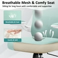 thumbnail image 5 of COOLHUT Office Chair, Ergonomic Desk Chair with Adjustable Lumbar Support, High Back Mesh Computer Chair with Flip-up Armrests-BIFMA Passed Task Chairs, Executive Chair for Home Office，Light Blue, 5 of 12