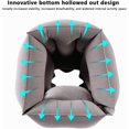 ZYInflatable Travel Pillow Multifunction Travel Neck Pillow for