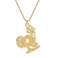 thumbnail image 4 of Laser Carved Exquisite Stainless Steel Necklace Rooster Pendant Necklace Birthday Commemorative Gift, 4 of 4