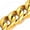 Gold, variant on ChainsHouse Silver Cuban Link Chain Necklace for Men Women Stainless Steel 3mm Chunky Chains Choker Necklaces Mens Jewelry Gift, 28 Inches