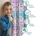thumbnail image 3 of Blackout Kids Curtains,Pink Cartoon Unicorn Rainbow Diamond Childrens Insulated Curtains Set Of 2,Bedroom Essentials,Toddler Room Decor 42"x63", 3 of 5