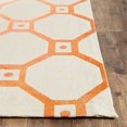 thumbnail image 4 of Safavieh Cedar Brook 4' X 6' Handmade Jute Rug in Ivory and Orange, 4 of 8
