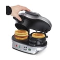 thumbnail image 4 of Hamilton Beach Dual Electric Breakfast Sandwich Maker with Timer (25490C), 4 of 7