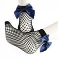 thumbnail image 1 of Socks Women Ruffle Fishnet Ankle High Socks Mesh Lace Fish Net Short Socks Sports Socks, 1 of 2