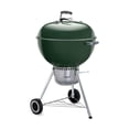 thumbnail image 1 of Asador de Carbón Weber Original Kettle Premium verde, 22". Sube tu nivel de Parrillero con La Parril, 1 of 16