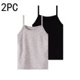 thumbnail image 4 of FSYBOA Girls Knitted Tank Tops, Breathable Sleeveless Casual 2 Piece Kids Summer Shirts Gray Size 5-6 T, 4 of 5