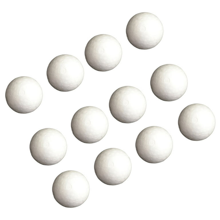 4 Inch Foam Balls for Crafts - 12 Pack Round White Polystyrene Spheres for  DIY Projects, Ornaments, School Modeling, Drawing