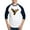 Blue/White, variant on CafePress - A Giant Owl Through A Moonlit Sky - Cotton Baseball Jersey, 3/4 Raglan Sleeve Shirt